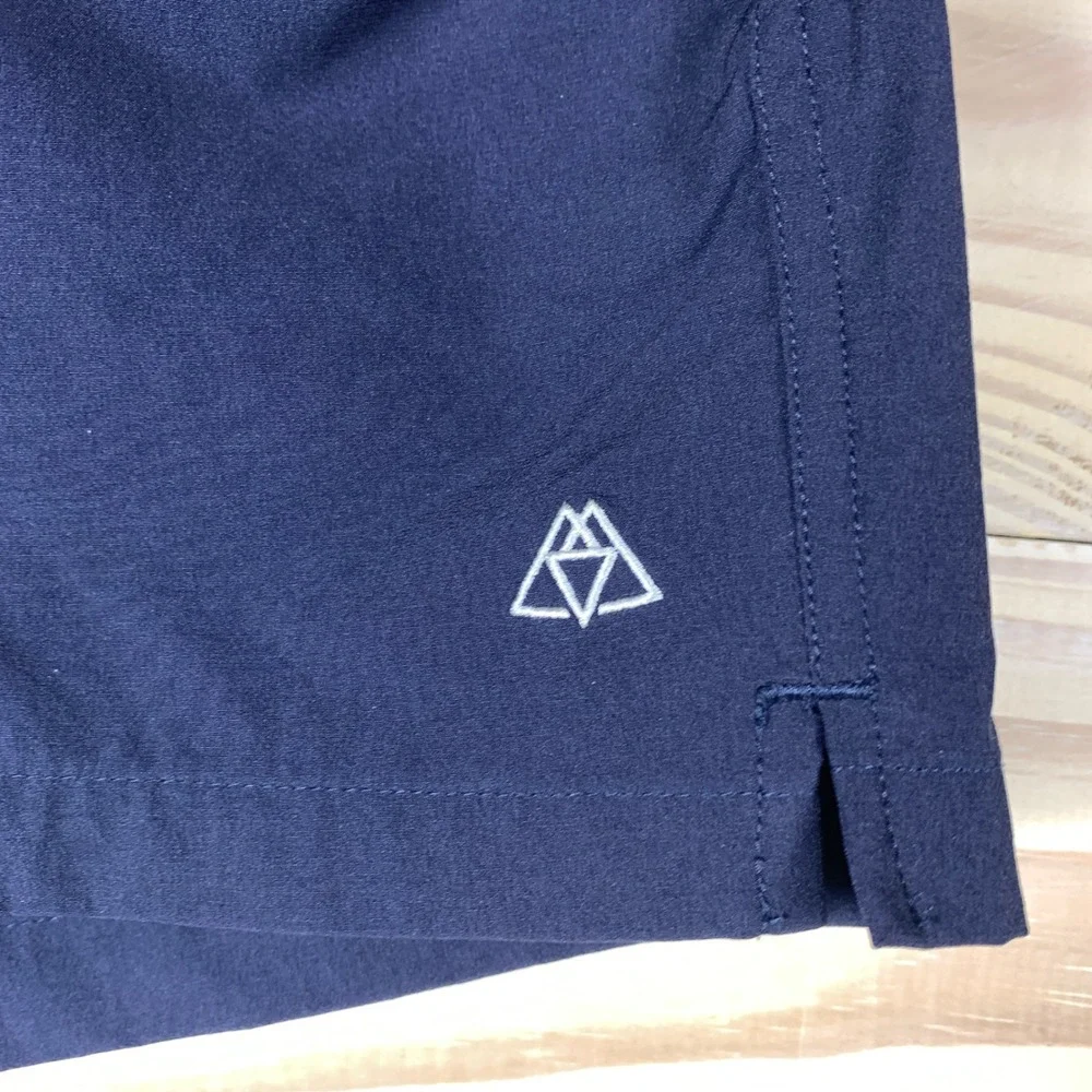 Haimont‎ Hiking Shorts Womens Medium Navy Blue Athletic Outdoor Gorpcore Trail